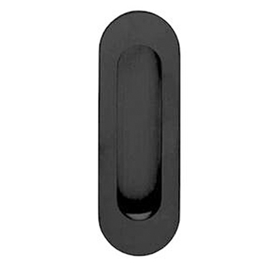 Rond ZWART <br>(Enkele deur: Set van 2) <br>(Dubbele deur: Set van 4)