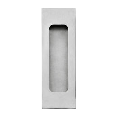 Vierkant RVS <br>(Enkele deur: Set van 2) <br>(Dubbele deur: Set van 4)